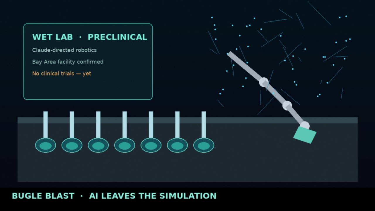 ANTHROPIC BUILDS A REAL BIOLOGY LAB — CLAUDE WANTS A ROBOT ARM! | Bay Area wet lab confirmed as the AI firm pushes rare-disease drug science beyond the simulation