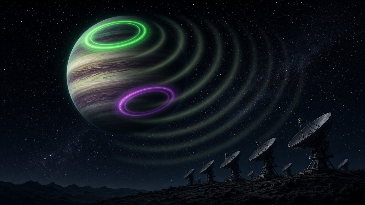 EXOPLANET RADIO BURSTS AREN’T ALIENS! | MeerKAT pins auroras on Beta Pictoris b — first direct exoplanet magnetic field ~1,250 gauss