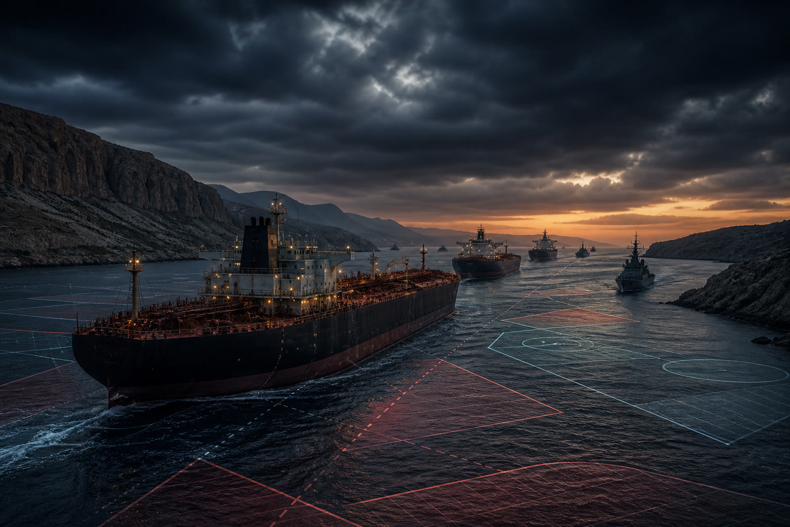 IRAN DRAWS A NEW LINE IN THE GULF — RESTRICTED ZONE COMING, OIL JUMPS! | Tehran says maps of a Hormuz corridor with Oman are days away after weekend tanker strikes
