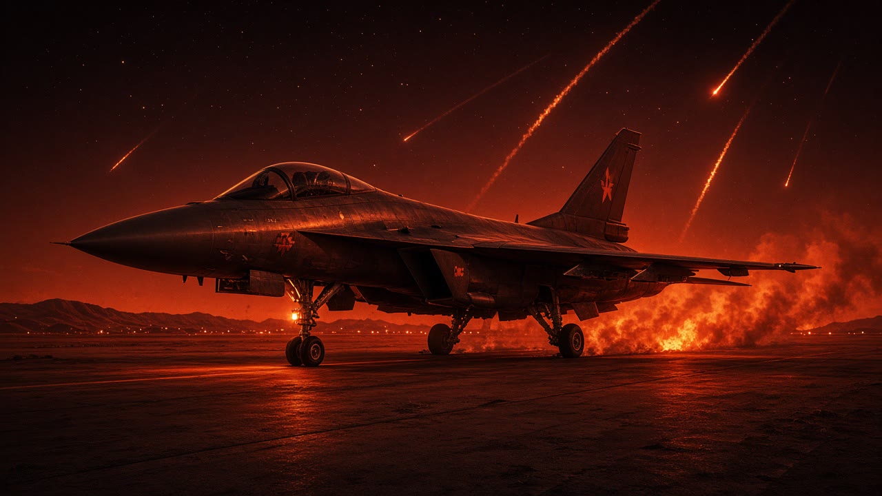 IRAN WINGS A U.S. WARTHOG IN JORDAN — EIGHT F-15s TAKE SCRATCHES TOO! | Overnight hits on Muwaffaq Salti after the tanker shootout — Trump says the war ends after the midterms