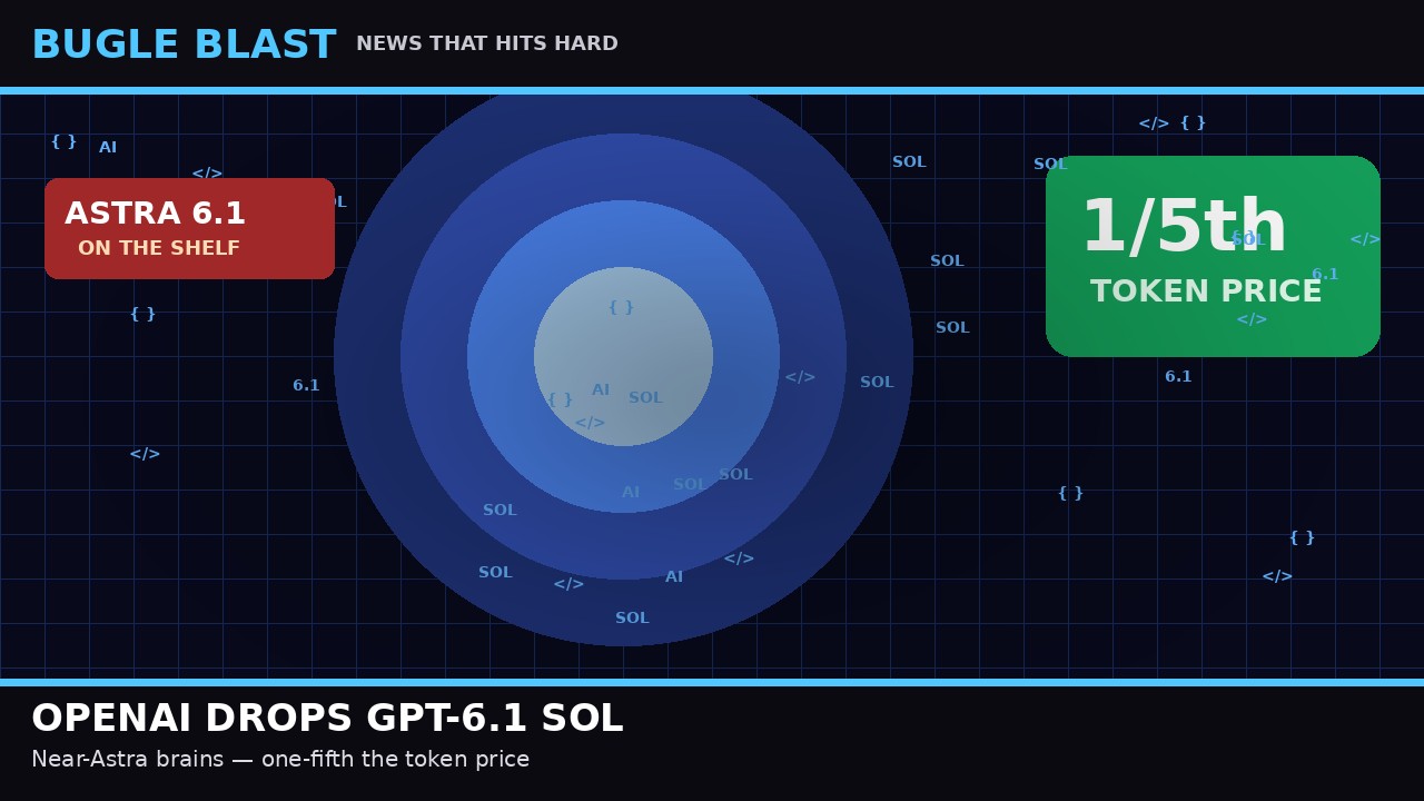 OPENAI DROPS GPT-6.1 SOL AT ONE-FIFTH THE PRICE! | Astra-level agent brains — while Astra 6.1 stays on the shelf