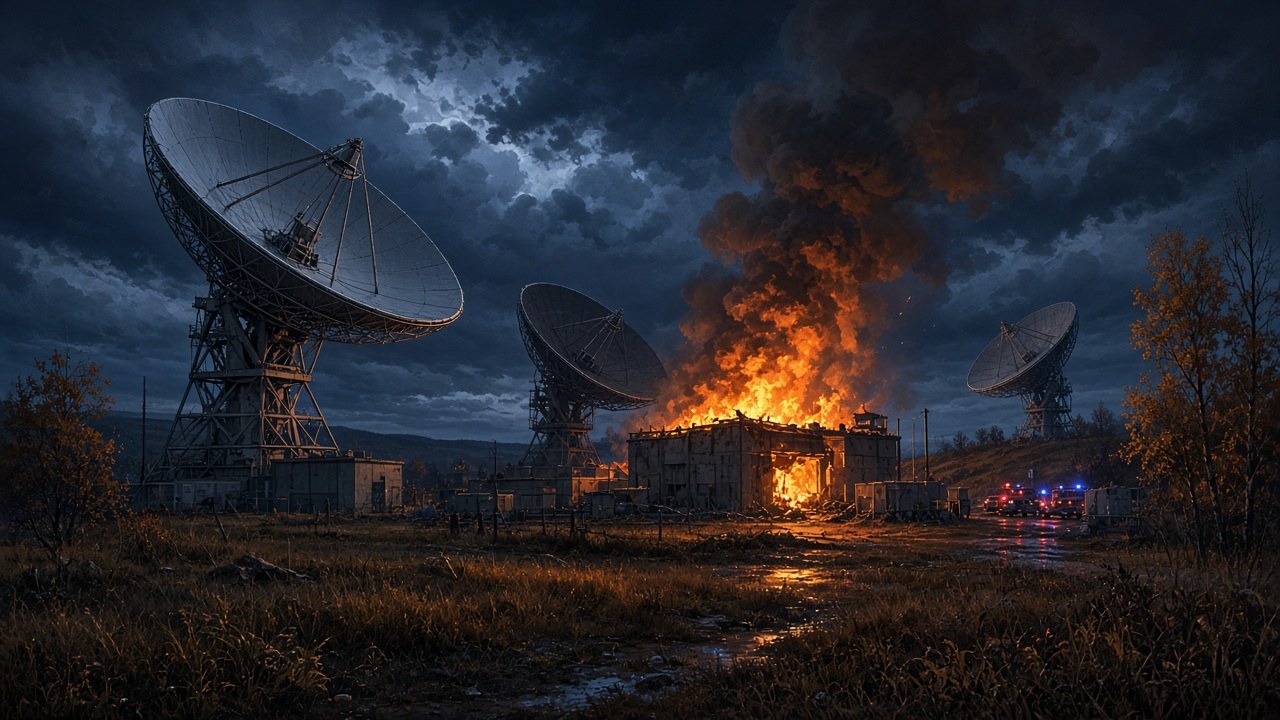 POLAND CALLS STARLINK STATION FIRE SABOTAGE! | Deputy PM blames ‘Russian doctrine’ — Denmark warns hybrid war risk rising