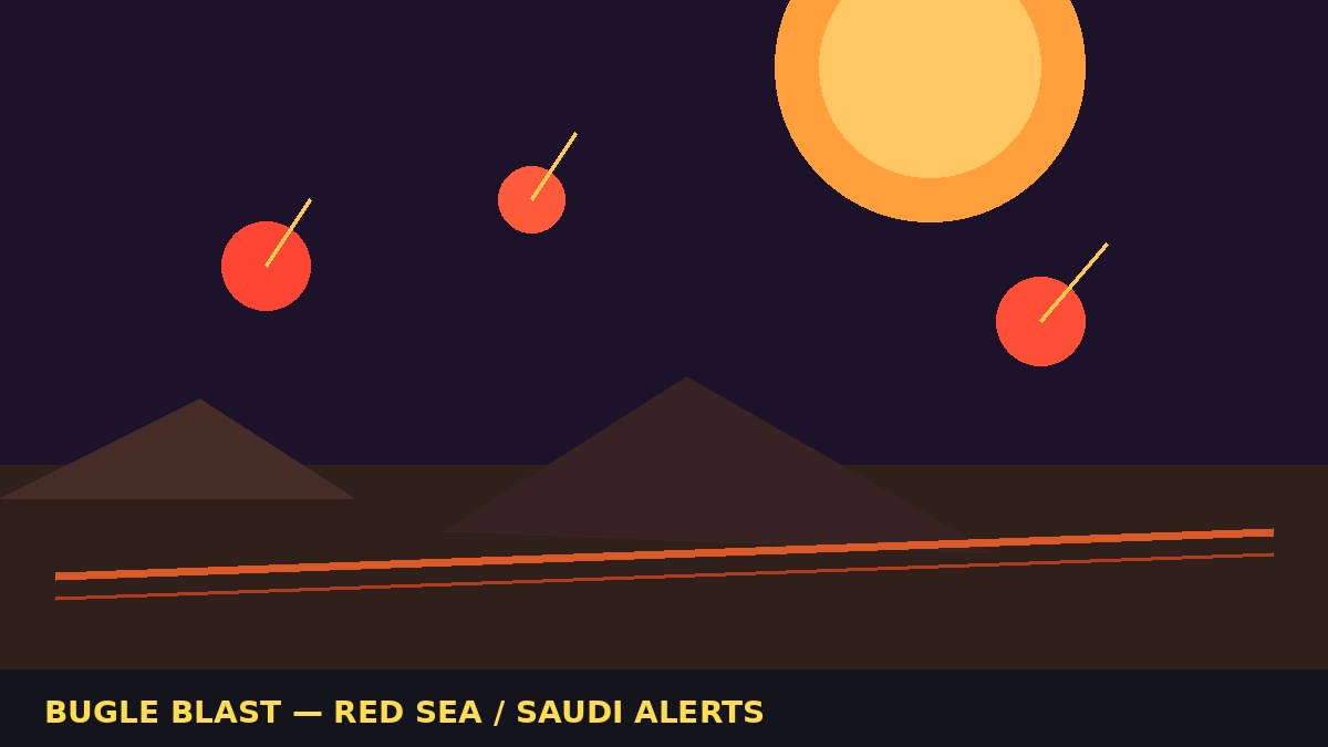 SAUDI ARABIA BLASTS MECCA-WIDE ALERTS AS HOUTHIS SQUEEZE THE RED SEA! | Pipeline still limping, Brent past $108, and diesel at a U.S. all-time high