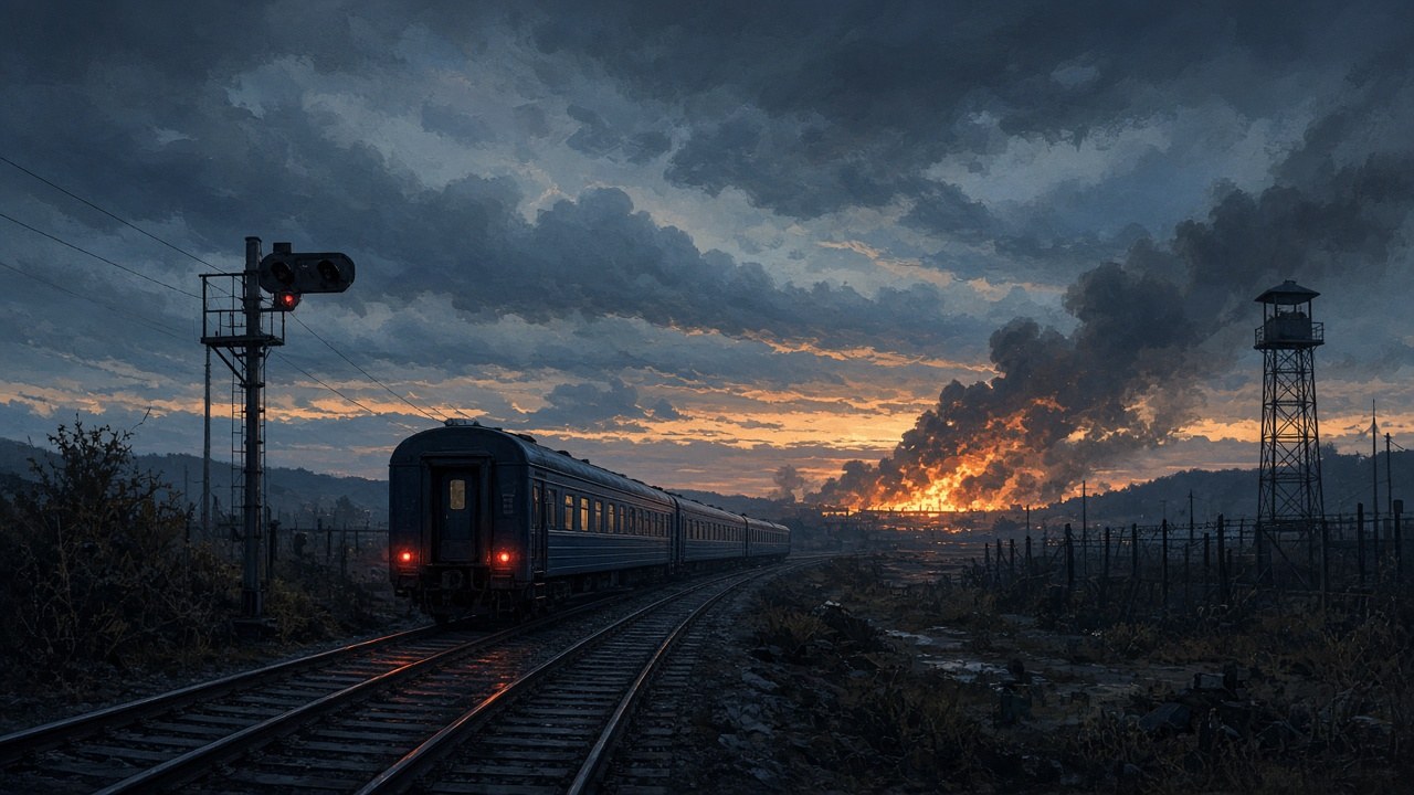 RUSSIA HITS UKRAINIAN TRAIN STEPS FROM POLAND! | Johnson’s diplomatic train had already crossed — Petraeus was still at the station