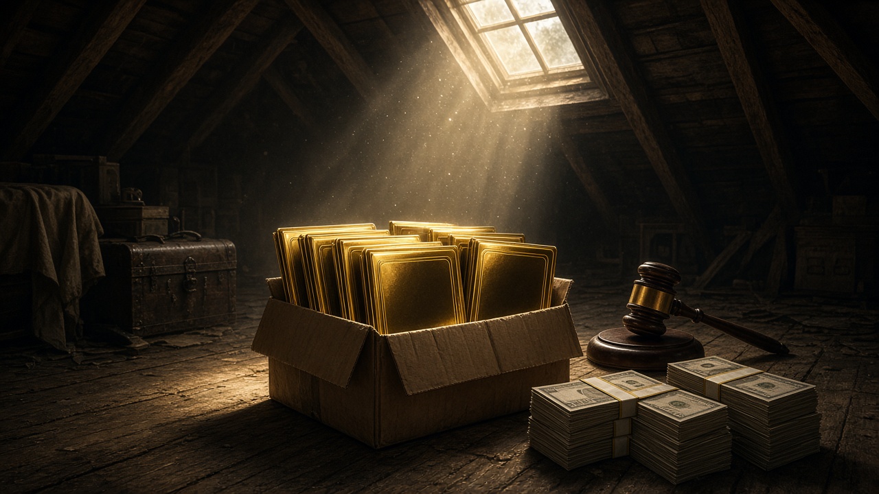 A RETIRED DECORATOR’S ATTIC JUST COUGHED UP £1.56 MILLION IN POKÉMON CARDS! | He hid the sealed sets from his own son for 15 years, and the kid never got to touch them