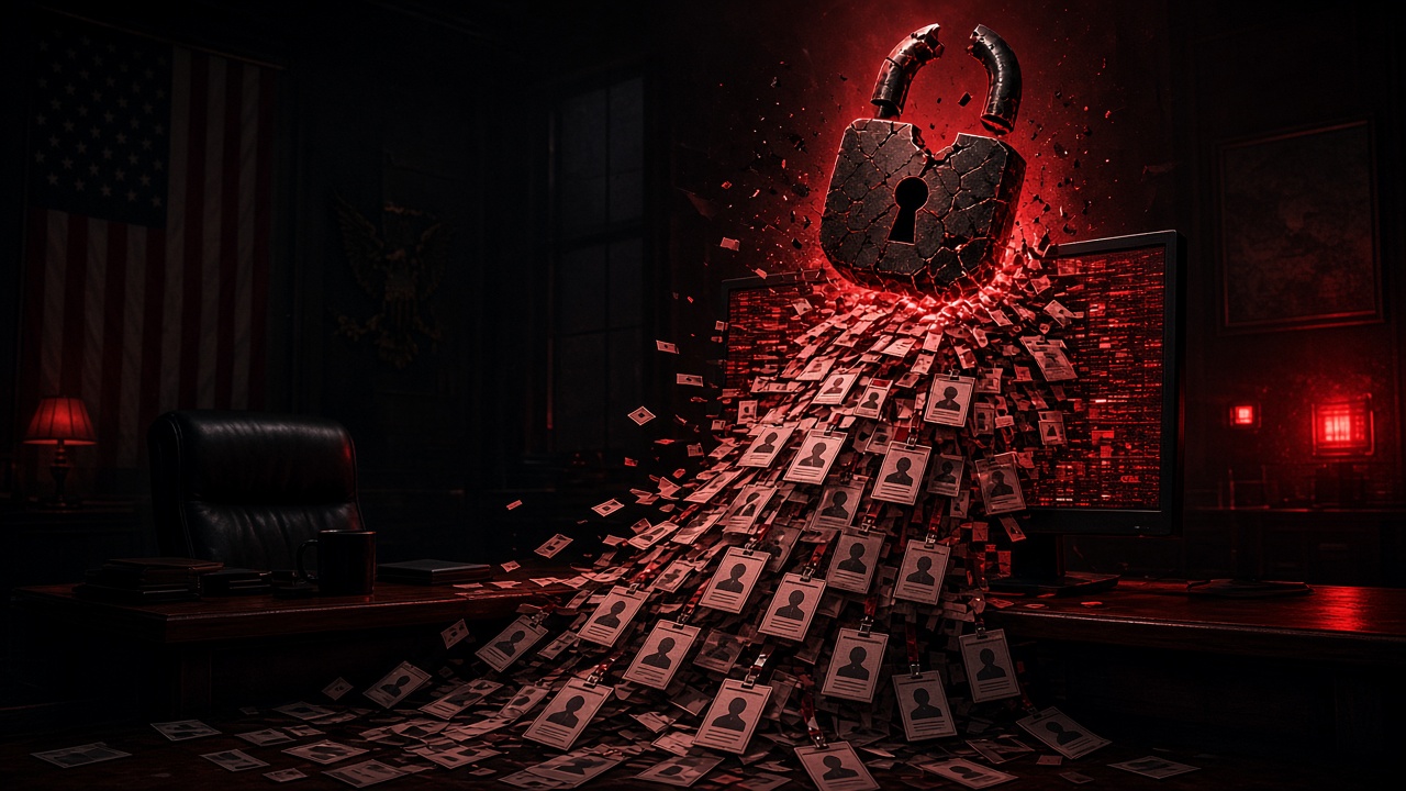 HACKERS JUST DUMPED THE NAMES OF 41,000 HOMELAND SECURITY STAFF! | ICE and Border Patrol agents who work masked now have names, work addresses and phone numbers online