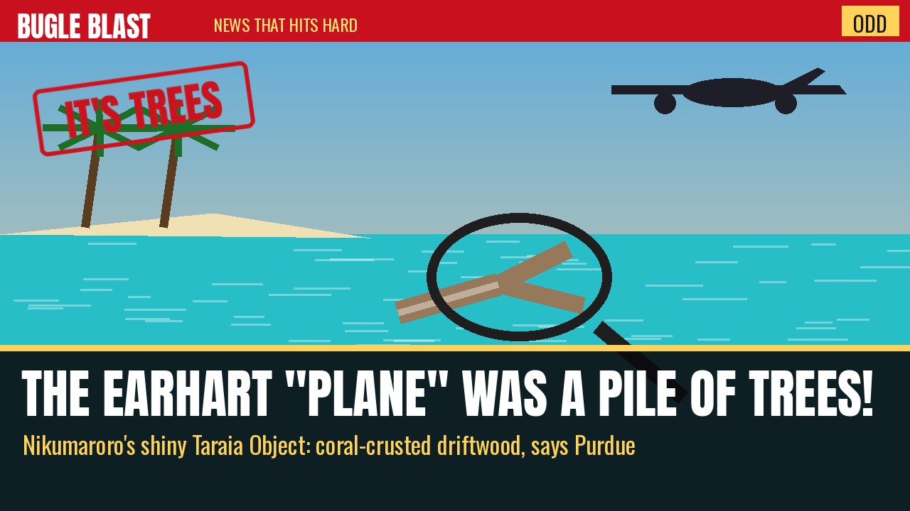 THE AMELIA EARHART “PLANE” WAS A PILE OF TREES! | Five days at sea, robber crabs at camp, and the shiny wreck turned out to be coral-crusted driftwood