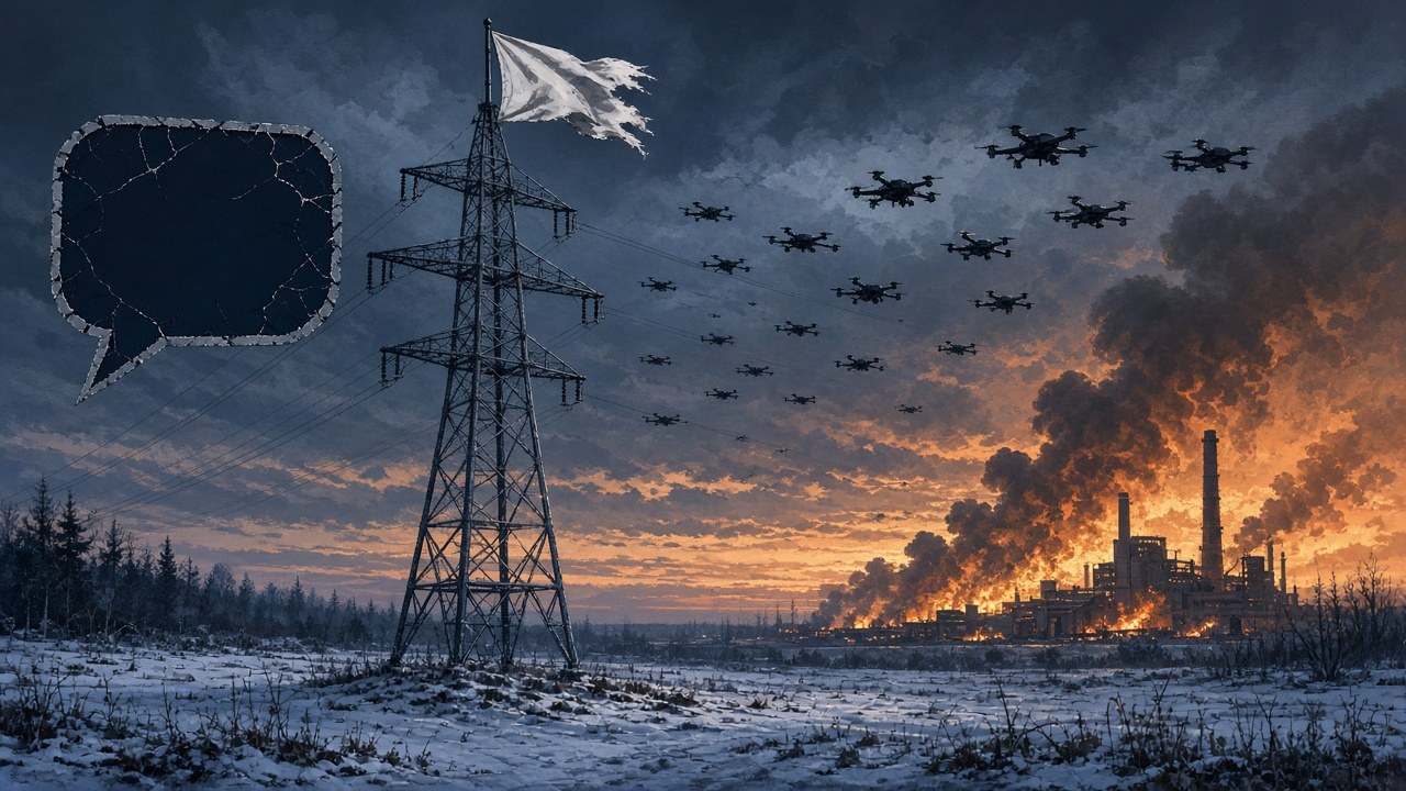 TRUMP DECLARES AN ‘ENERGY CEASEFIRE’ — THEN THE DRONES KEEP FLYING! | A Sunday post said “Do not break it!” — Kyiv says Russia hit a Kharkiv power plant that same evening