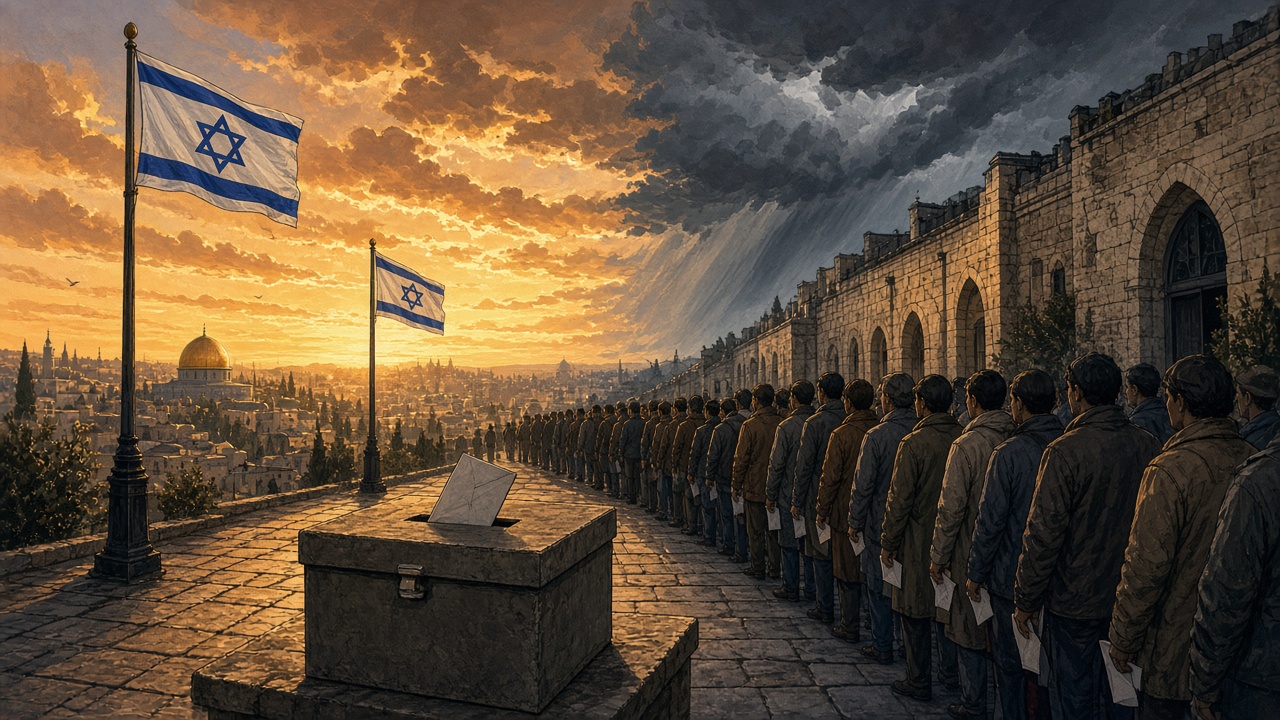 ISRAEL IS VOTING IN DROVES, AND NETANYAHU IS IN A DOGFIGHT! | Highest turnout in four decades, a former army chief neck-and-neck with Bibi, and neither bloc on track for the 61 seats it needs