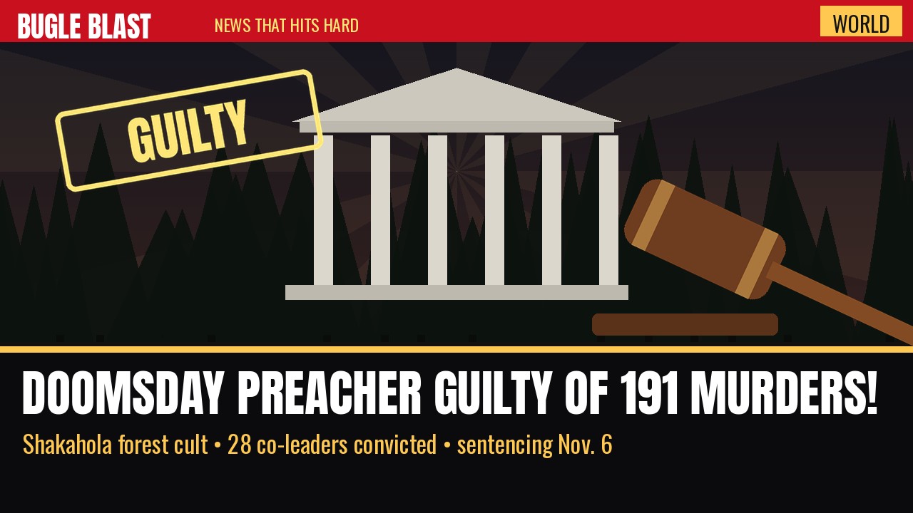 A DOOMSDAY PREACHER IS GUILTY OF 191 MURDERS! | Paul Mackenzie told parents to starve their kids to “meet Jesus.” A Kenyan judge just called it what it was