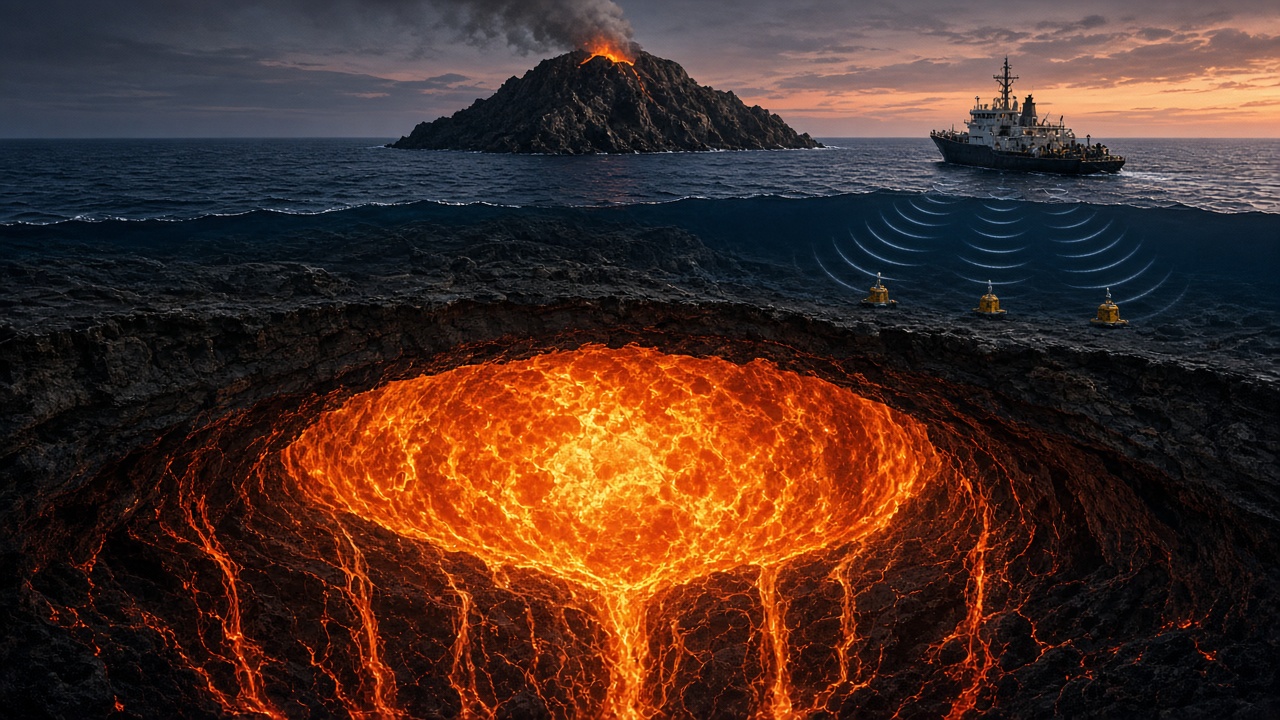 ONE OF EARTH’S BIGGEST SUPERVOLCANOES IS REFILLING WITH FRESH MAGMA! | Japan’s Kikai caldera blew 7,300 years ago. Scientists just found its reservoir is loading back up, and say it could teach us about Yellowstone