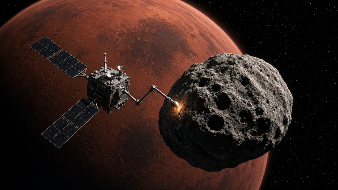 JAPAN JUST LAUNCHED A SPACECRAFT TO STEAL A SCOOP OF MARS’S MOON! | Ten grams of Phobos dust, a rover on a space potato, and a 2031 landing in the Australian desert. Nobody has ever pulled this off