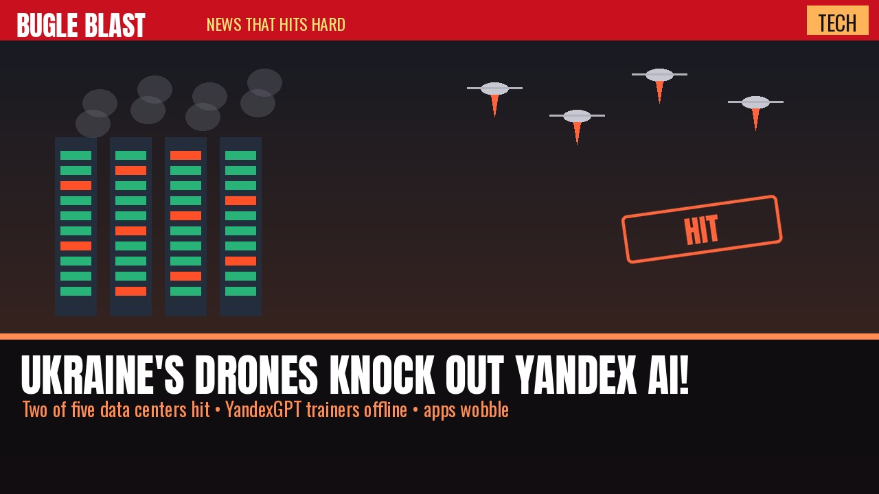 UKRAINE’S DRONES KNOCK OUT YANDEX AI! | Ukrainian FP-1 strikes hit Sasovo and Kaluga facilities — including supercomputers used to train YandexGPT — after Russia’s campaign against Ukrainian data centers